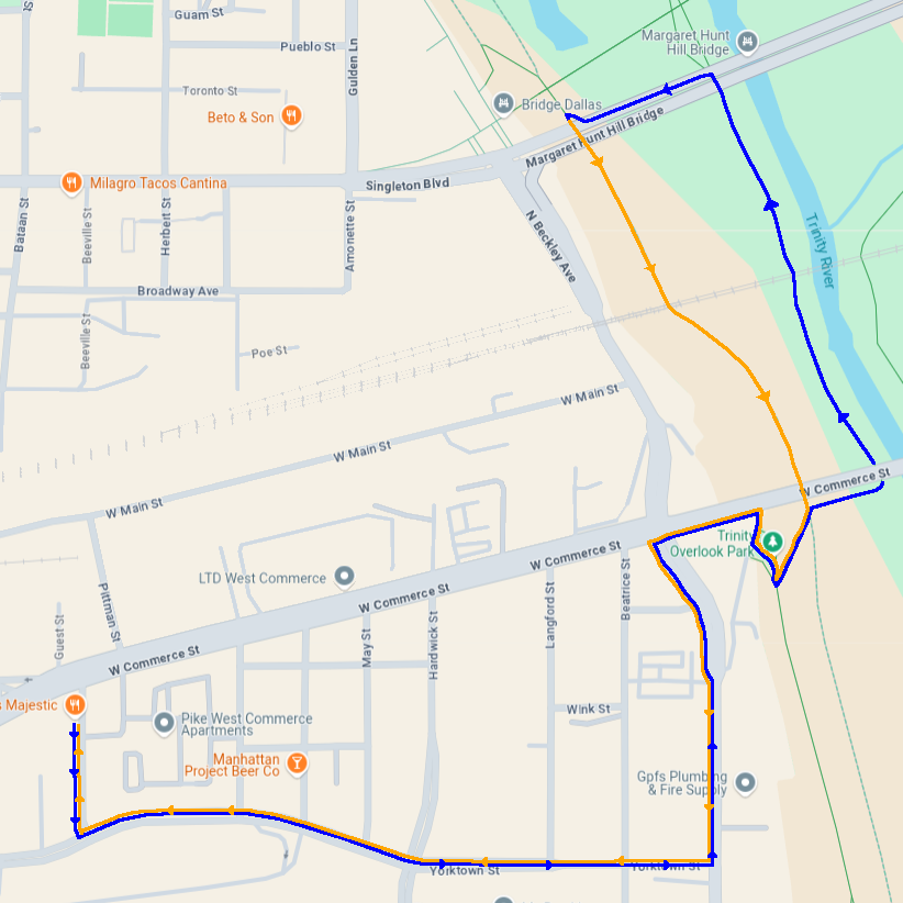 Race for Robert Map 1